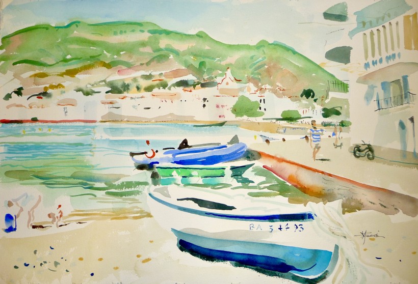 Aquarelle Espagnole